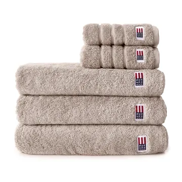 Icons Original ręcznik kąpielowy 70x130 cm - Tan - Lexington