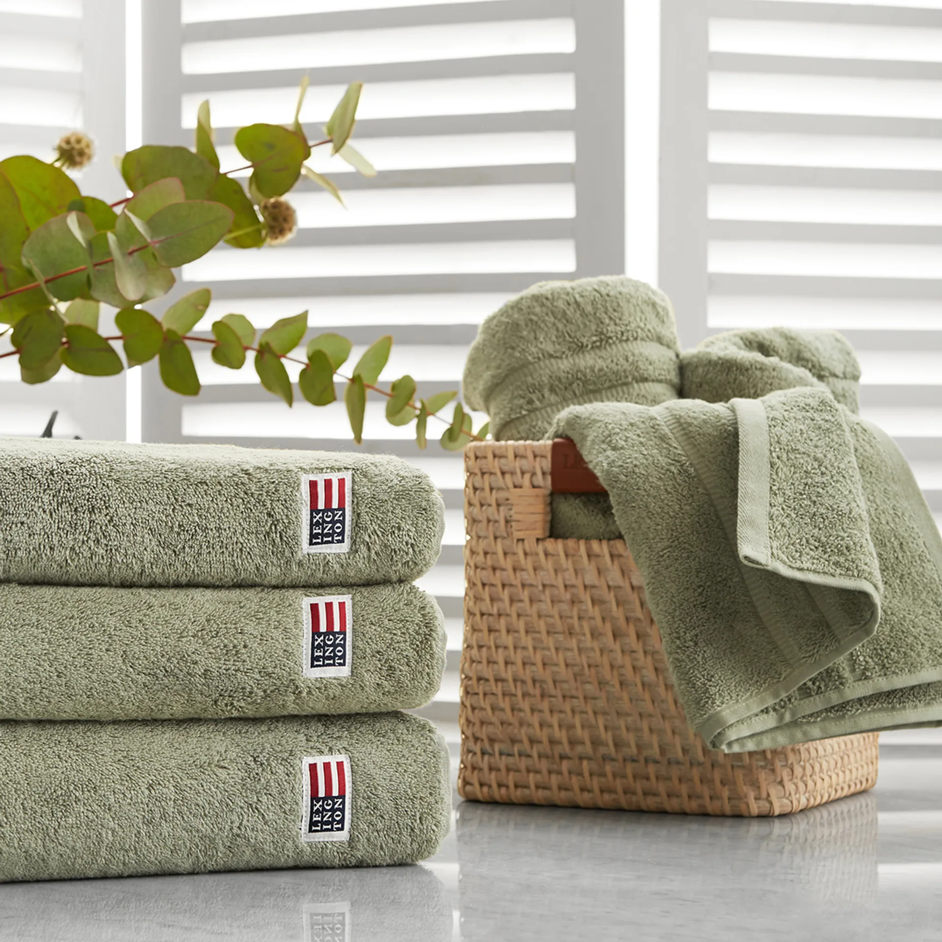 Icons Original ręcznik kąpielowy 70x130 cm, Vintage green Lexington