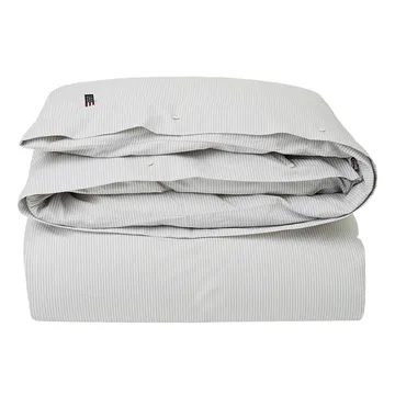 Icons Pin Point poszwa na kołdrę 220x220 cm - Beige-white - Lexington