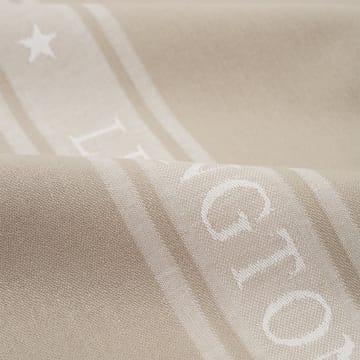 Icons Star ręcznik kuchenny 50x70 cm - Beige-white - Lexington
