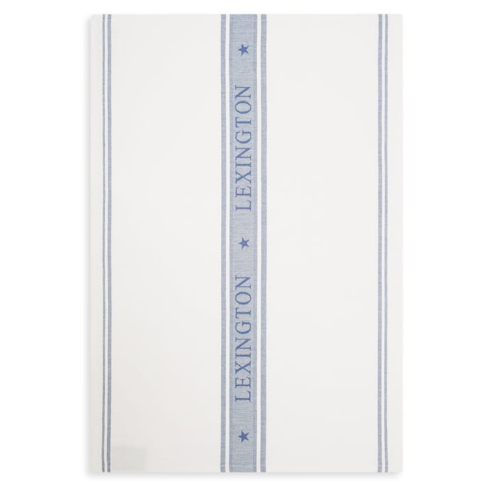 Icons Star ręcznik kuchenny 50x70 cm - Biało-niebieski - Lexington