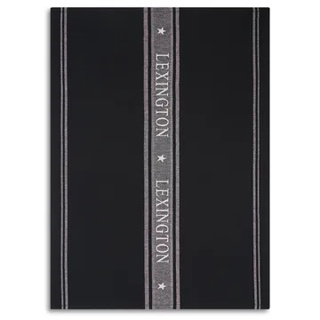 Icons Star ręcznik kuchenny 50x70 cm - Black-white - Lexington