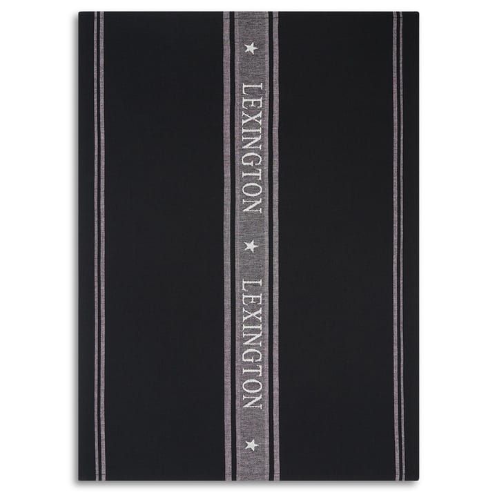Icons Star ręcznik kuchenny 50x70 cm - Black-white - Lexington