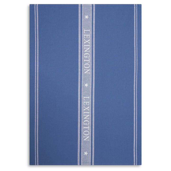 Icons Star ręcznik kuchenny 50x70 cm - Blue-white - Lexington