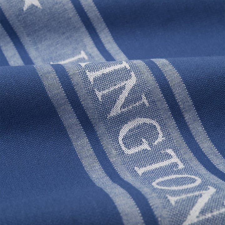 Icons Star ręcznik kuchenny 50x70 cm - Blue-white - Lexington
