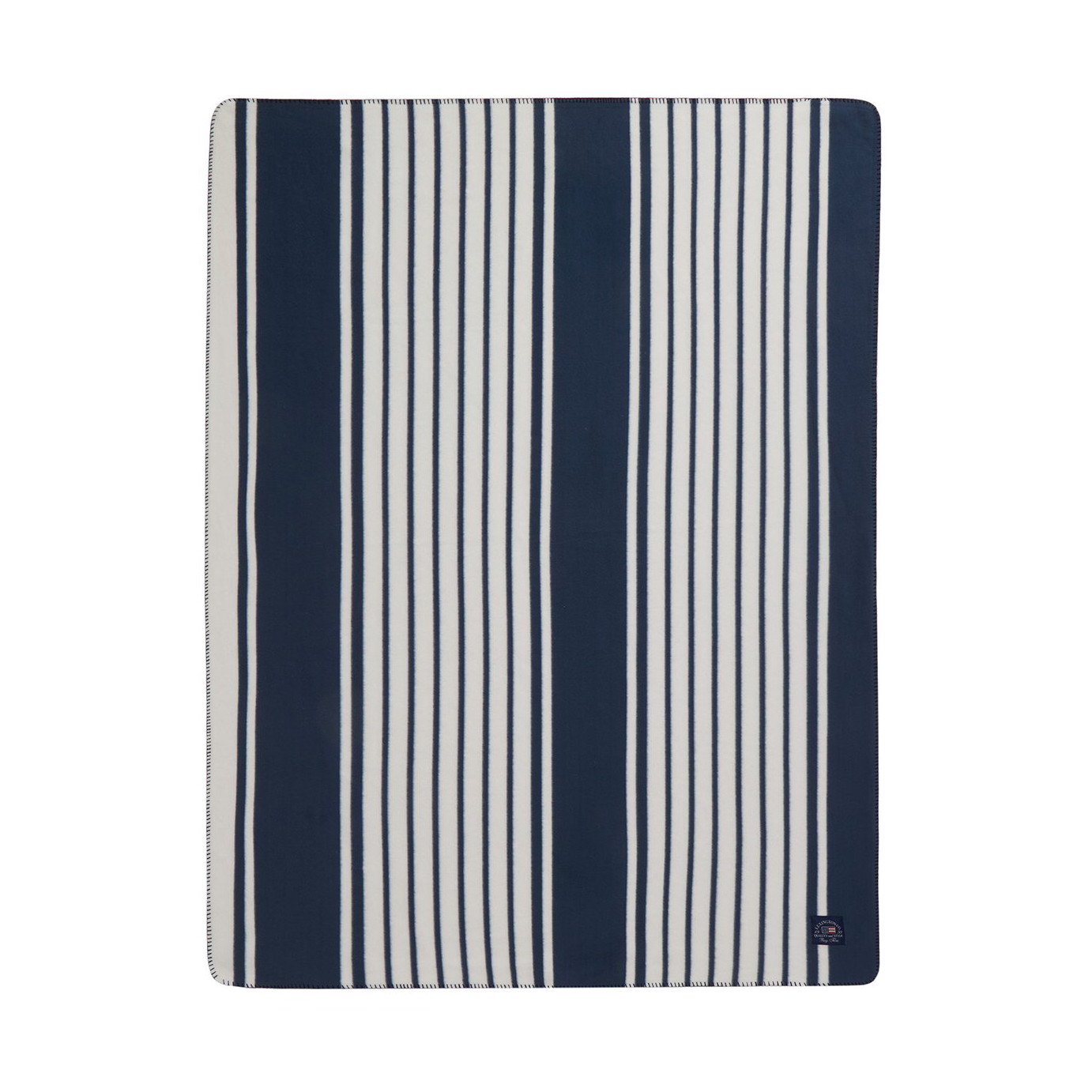 Lexington Koc polarowy Striped Recycled Polyester Navy