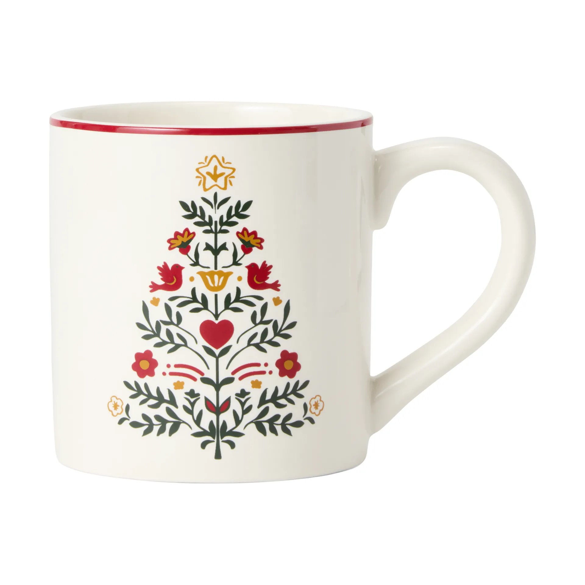 Kubek Christmas Tree, Multi, 9x9,5 cm Lexington