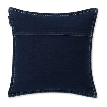 Lazy Days Denim Twill Bawełniana poszewka na poduszkę 50x50 cm - Denim blue - Lexington