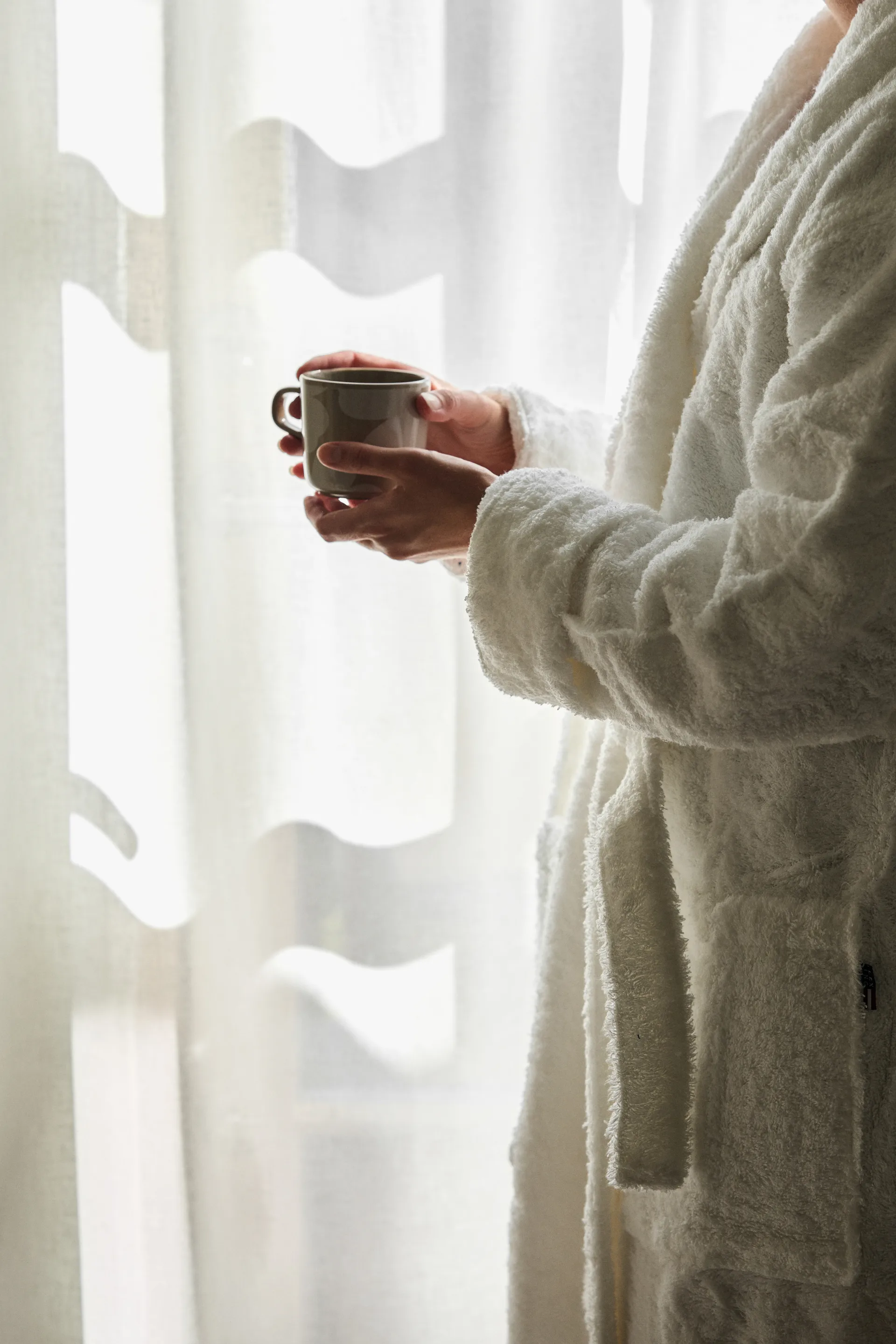 Lexington Original szlafrok S, White Lexington