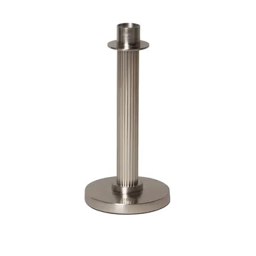 Lexington świecznik striped 20 cm - Brass - Lexington