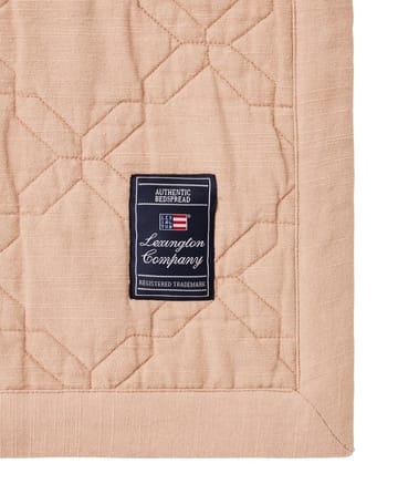 Narzuta bawełniana Quilted 260x240 cm - Beige - Lexington