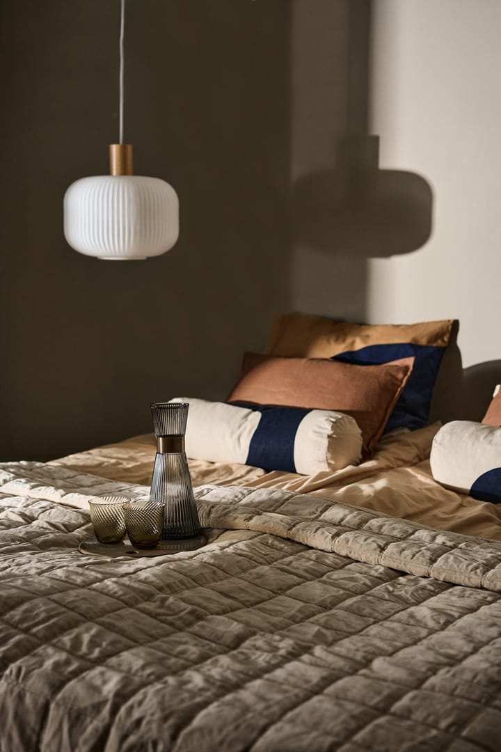 Narzuta Cotton Velvet quilted 240x260 cm, Light beige Lexington