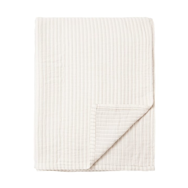 Narzuta z bawełny organicznej Striped Reversable 260x240 cm - Off white - Lexington