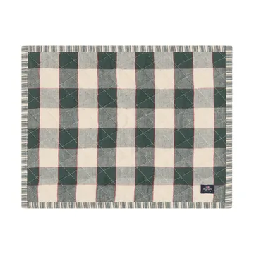 Podkładka na stół pikowana, dwustronna - Green-Light beige-red, 35x45 cm - Lexington