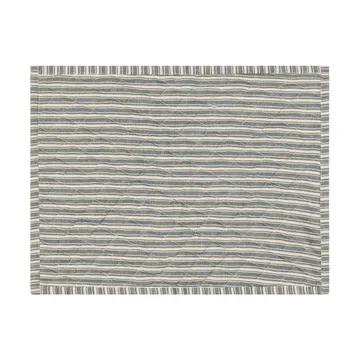 Podkładka na stół pikowana, dwustronna - Green-Light beige-red, 35x45 cm - Lexington