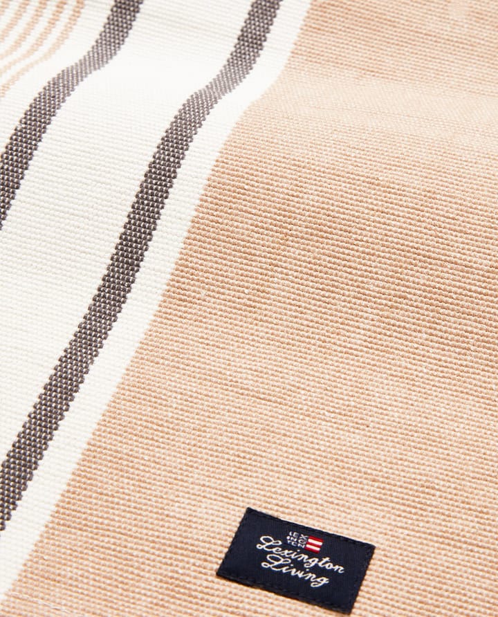 Podkładka stołowa z bawełny organicznej Striped 40x50 cm, Beige Lexington