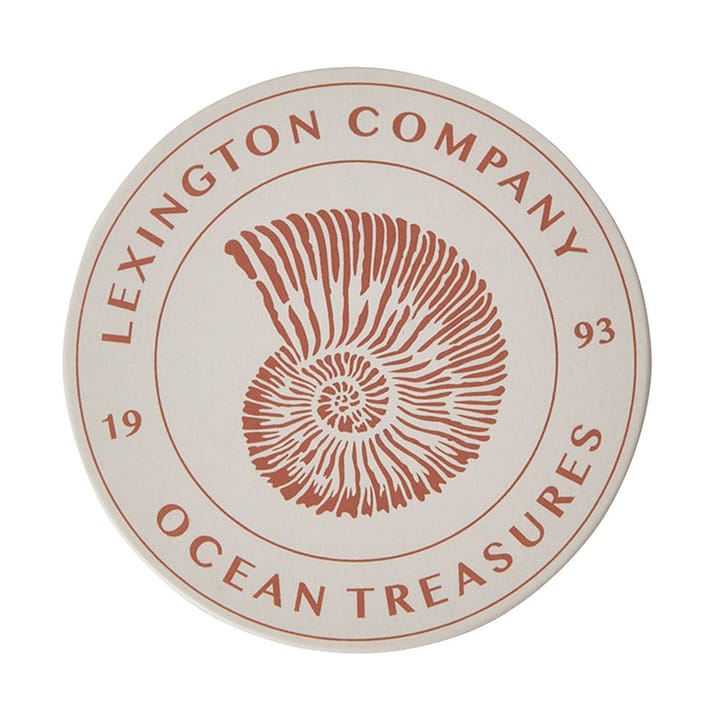 Podkładki pod szklanki Ocean Treasures 6 szt.  - Blue - Lexington