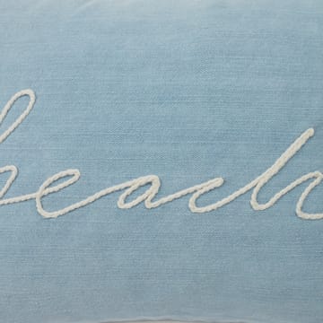 Poduszka Beach small rope twill 30x40 cm - Light blue - Lexington
