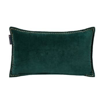 Poduszka Winter House z ekologicznej bawełnianej welury 30x50 cm - Green-Light Beige - Lexington