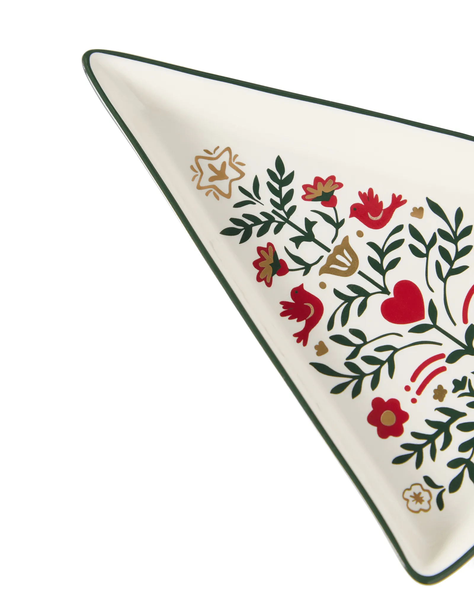 Półmisek do serwowania Christmas Tree, Multi, 15,2x11x1,6 cm Lexington