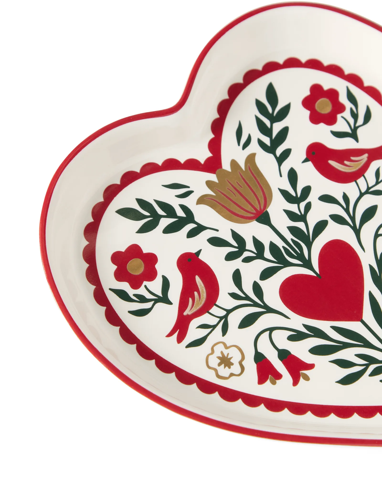 Półmisek do serwowania Heart, Multi, 13x13x1,6 cm Lexington