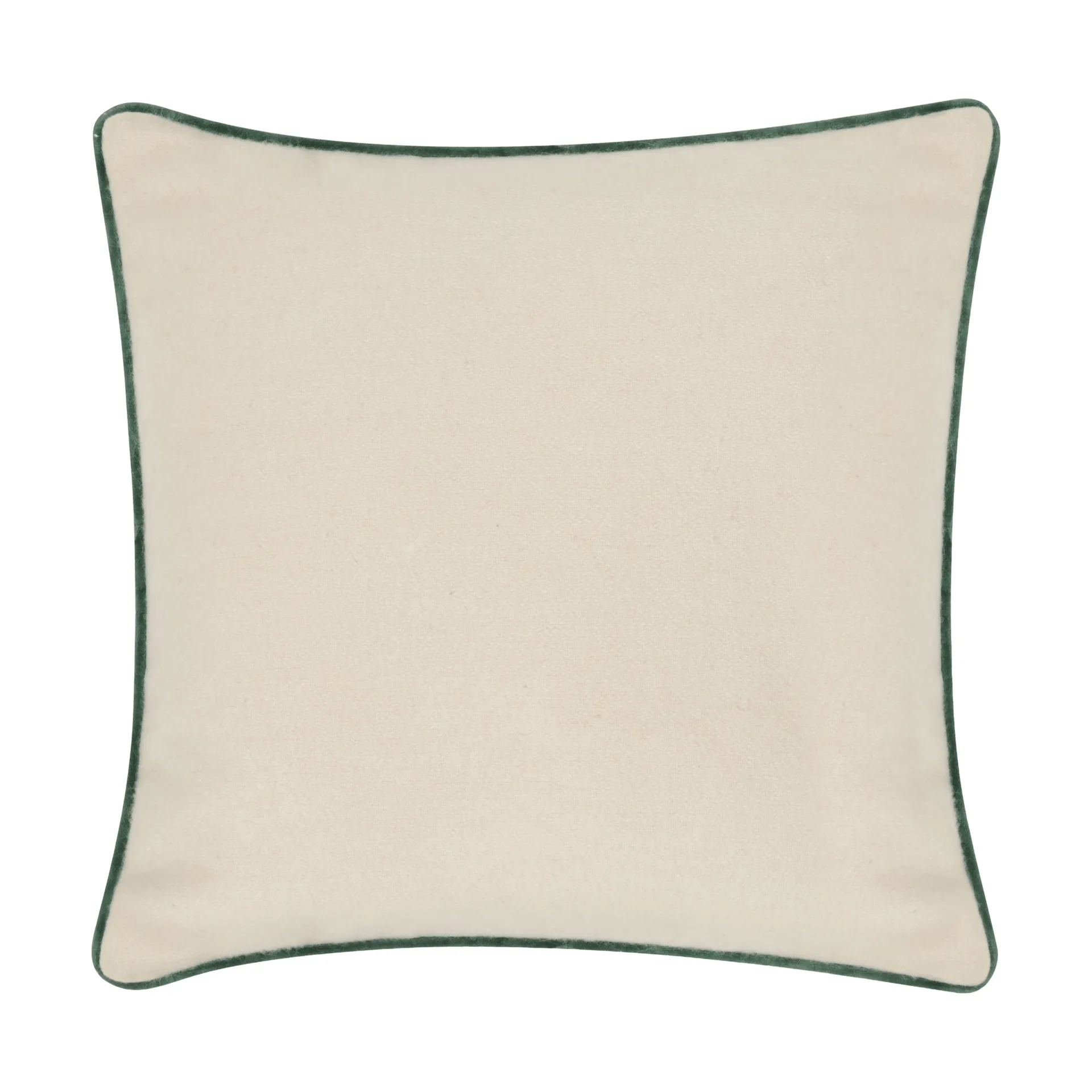 Poszewka na poduszkę Flower Embroidered Wool Mix, 50x50 cm, Light beige-green Lexington