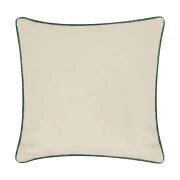 Poszewka na poduszkę Flower Embroidered Wool Mix, 50x50 cm - Light beige-green - Lexington