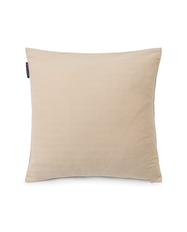 Poszewka na poduszkę Herringbone Cotton Flanell 50x50 cm, Light beige Lexington