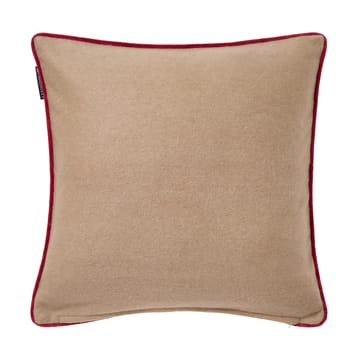 Poszewka na poduszkę Holiday House z mieszanki wełny 50x50 cm - Beige-multi - Lexington