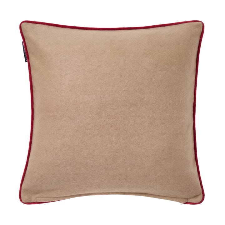 Poszewka na poduszkę Holiday House z mieszanki wełny 50x50 cm, Beige-multi Lexington