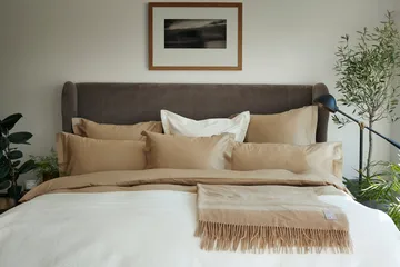Poszewka na poduszkę Hotel Cotton Sateen 50x90 cm - Jasny beż - Lexington