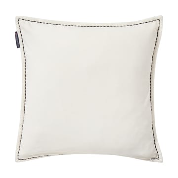 Poszewka na poduszkę House z ekologicznej bawełnianej welury 50x50 cm - White-multi - Lexington