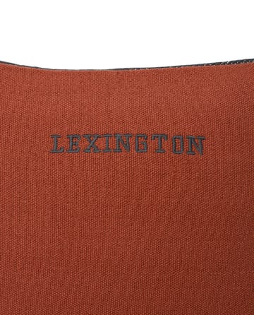 Poszewka na poduszkę Irregular Striped Cotton 50x50 cm - Copper-gray - Lexington