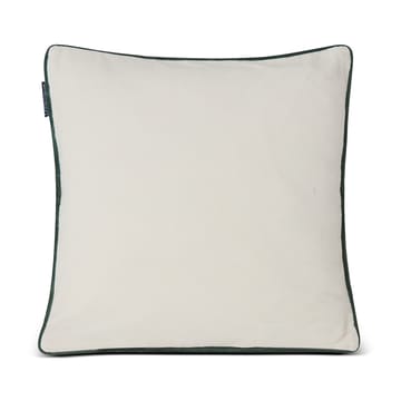 Poszewka na poduszkę Merry Christmas Cotton Velvet 50x50 cm - Off white-red - Lexington
