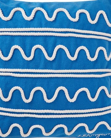 Poszewka na poduszkę Rope Wave Cotton Canvas 50x50 cm - Blue - Lexington