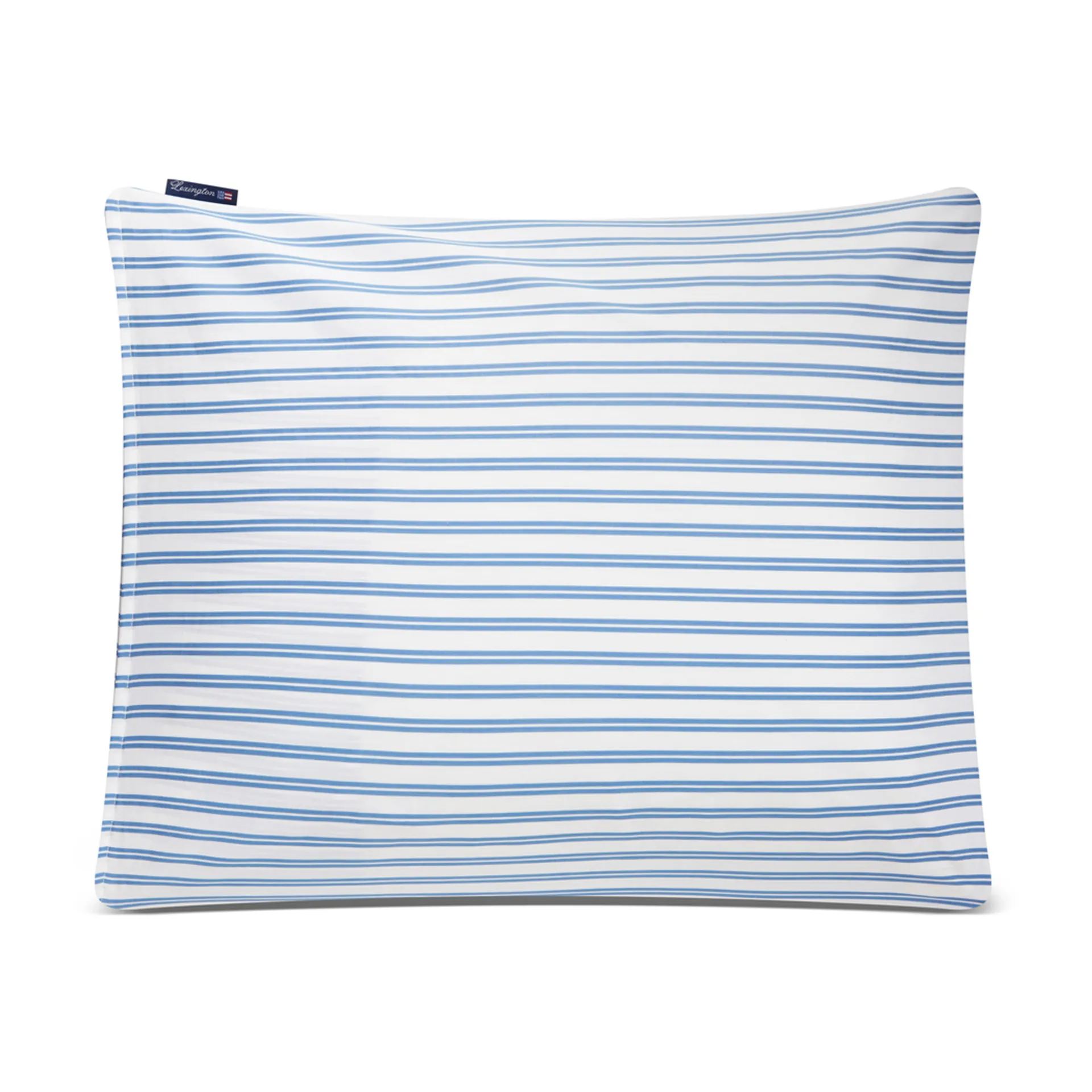 Poszewka na poduszkę Striped Cotton Poplin 50x60 cm, Niebieski Lexington