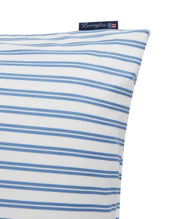 Poszewka na poduszkę Striped Cotton Poplin 50x60 cm - Niebieski - Lexington
