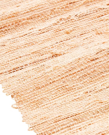 Ręcznie tkana podkładka stołowa z konopii i ramii 50x36 cm - Natural - Lexington