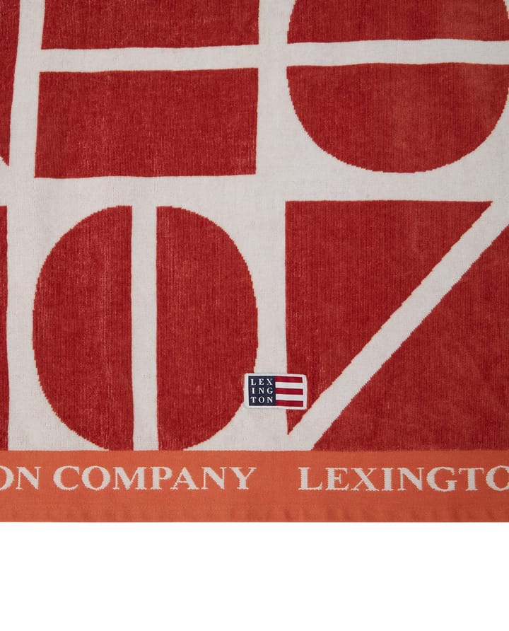Ręcznik kąpielowy Graphic Cotton Velour 100x180 cm, Coconut Lexington