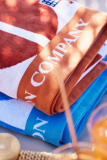 Ręcznik kąpielowy Graphic Cotton Velour 100x180 cm - Coconut - Lexington