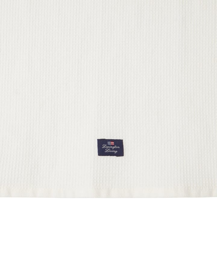 Ręcznik kuchenny Cotton Linen Waffle 50x70 cm - White - Lexington