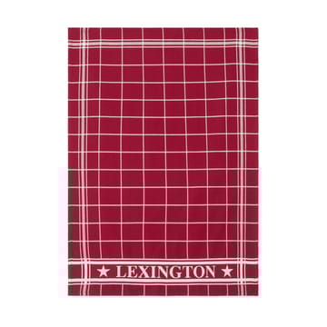 Ręcznik kuchenny Lexington Checked 50x70 cm - Czerwono-biały - Lexington