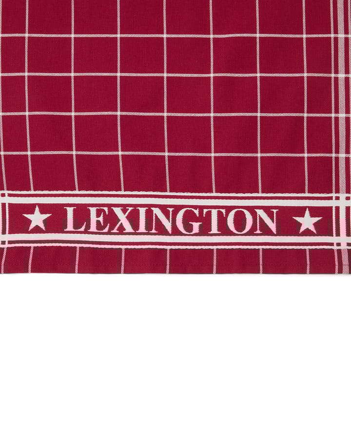 Ręcznik kuchenny Lexington Checked 50x70 cm, Czerwono-biały Lexington