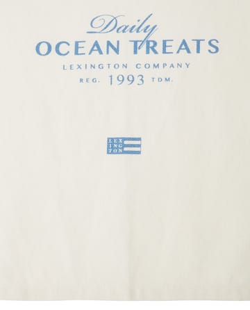 Ręcznik kuchenny Ocean Treats Printed Cotton 50x70 cm - White - Lexington