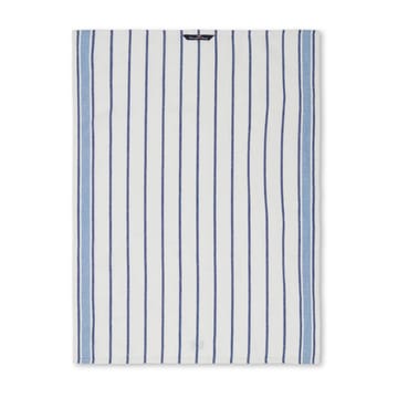 Ręcznik kuchenny Striped 50x70 cm - Biało-niebieski - Lexington