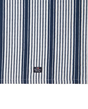 Ręcznik kuchenny Striped Org Cotton 50x70 cm - Navy - Lexington