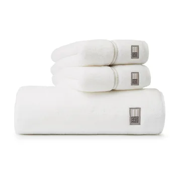 Ręcznik Lexington Hotel 50x70 cm - Biało-beżowy - Lexington