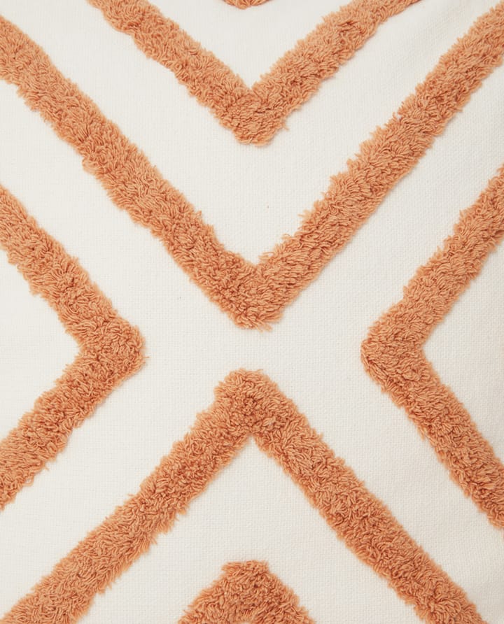 Rug Graphic Canvas poszewka na poduszkę 50x50 cm, Biały-beżowy Lexington