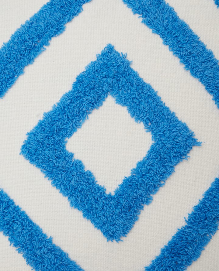 Rug Graphic Canvas poszewka na poduszkę 50x50 cm, Niebieski-biały Lexington