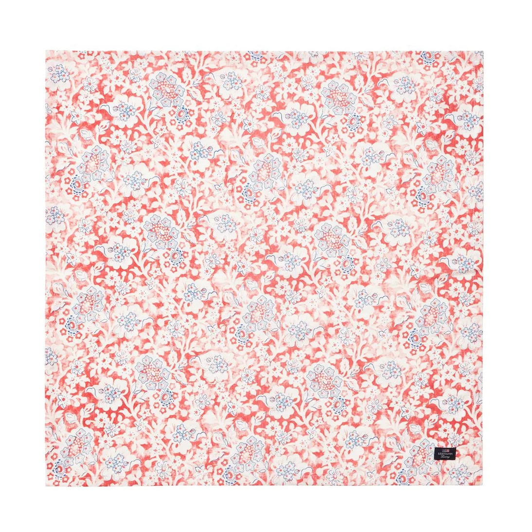 Serwetka bawełniana Printed Flowers 50x50 cm, Coral Lexington